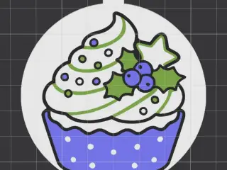 Christmas Cupcake