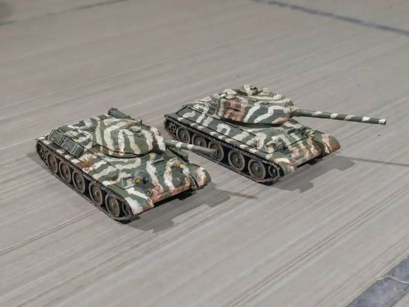 T-34-85 and T-34-76 easy print