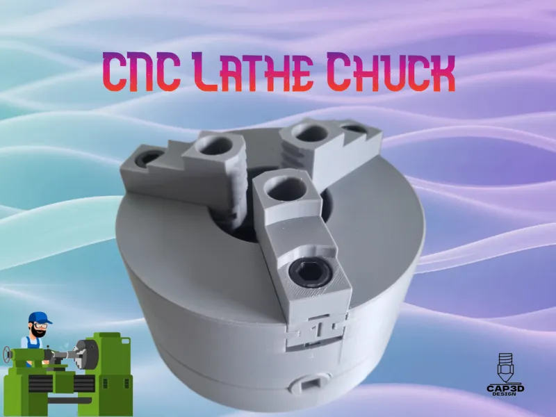 Mandrin de tour CNC