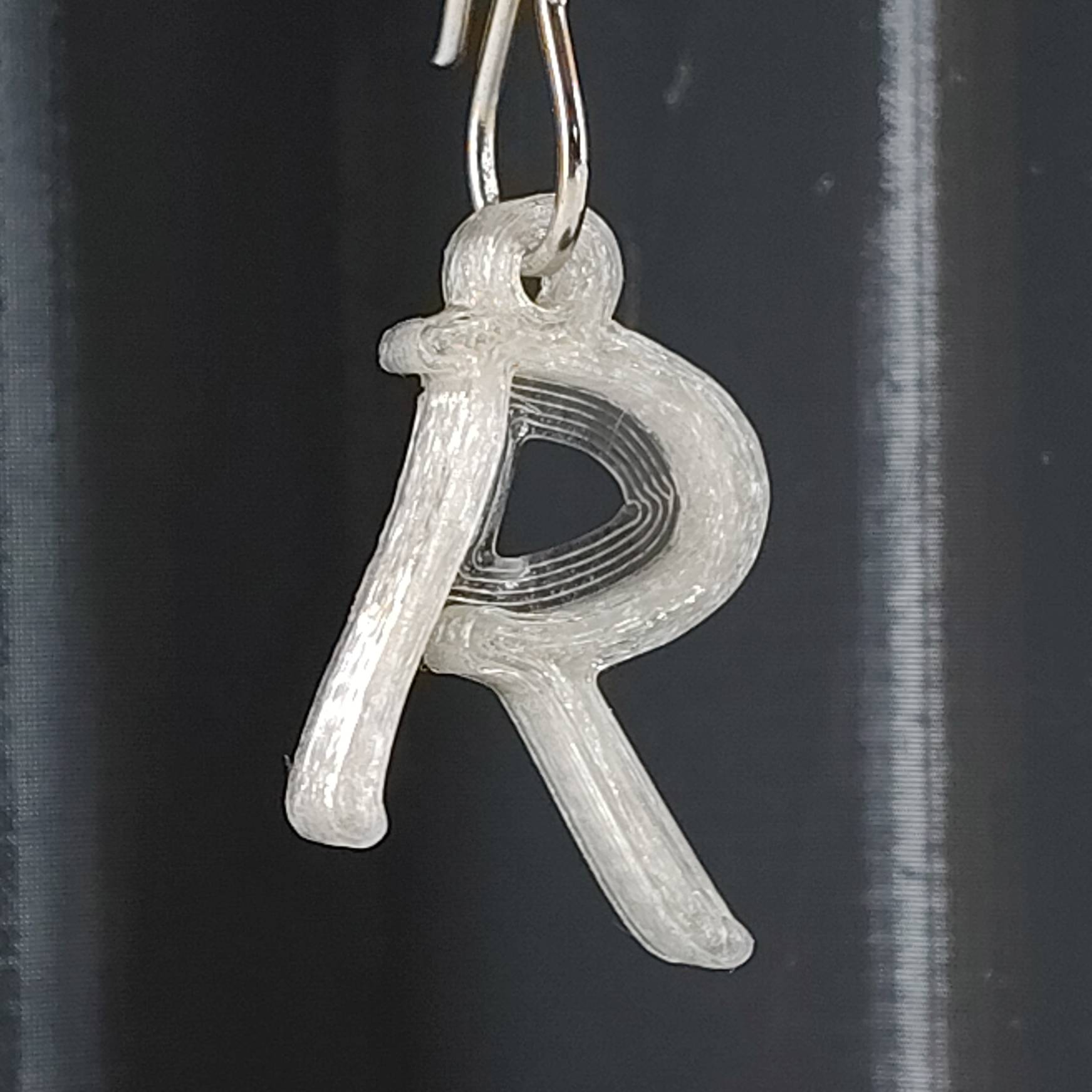 3D Printer Files | 3MF File | R keychain | Creality Cloud