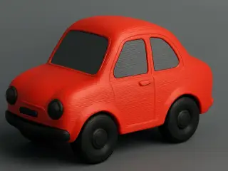 Classic car figurine