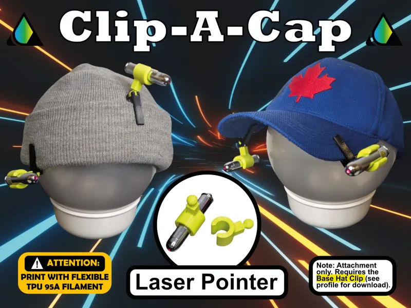Clip-A-Cap (Laser Pointer)