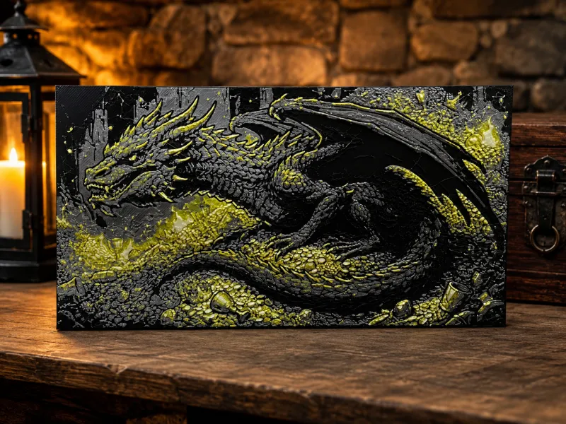 Hueforge Smaug - The hobbit
