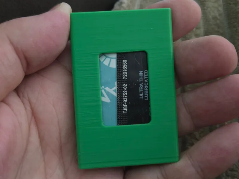 Durable Condom Protector for Pocket or Purses