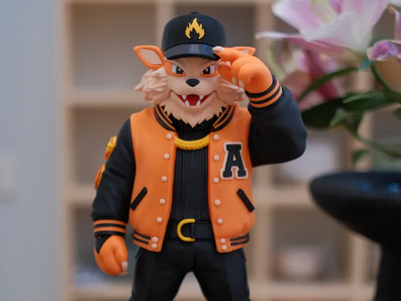 Arcanine Pokémon Urban Vibes ( Mehrteile / Kein AMS / 3mf )