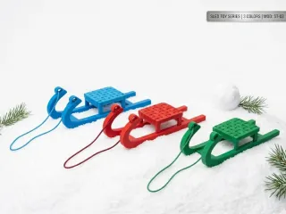 雪橇玩具套卡