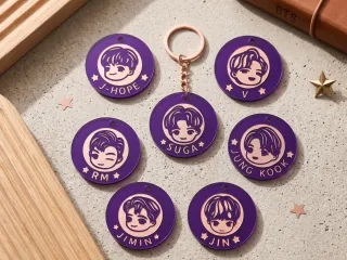 BTS Keychain Pack