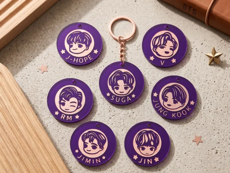 BTS Keychain Pack