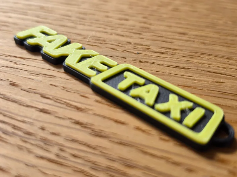 FAKE TAXI Schlüsselanhänger FanArt Spass NSFW