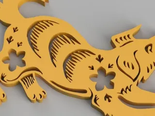 The dog panel