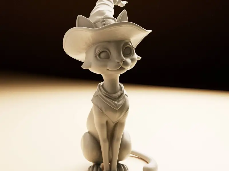Black Mage Cat