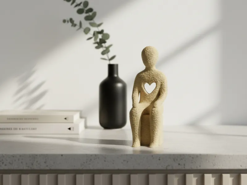 Cuore Interiore – Scultura Minimalista