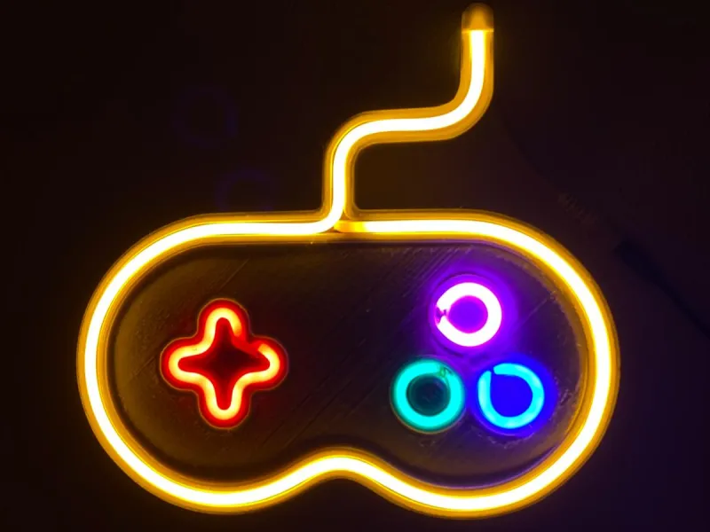Joypad Neon Lamba