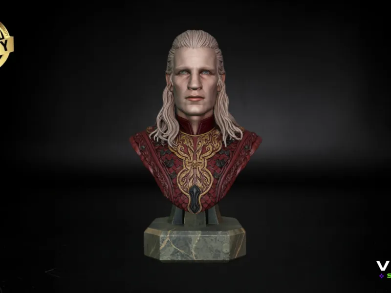 Daemon Targaryen House of the Dragon STL 3D Model Print 3d