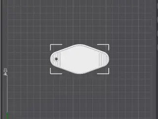 Customizeable Motel Key Tag