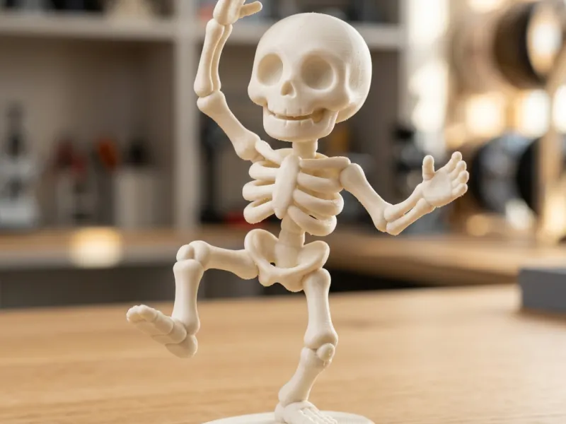 Esqueleto bailongo