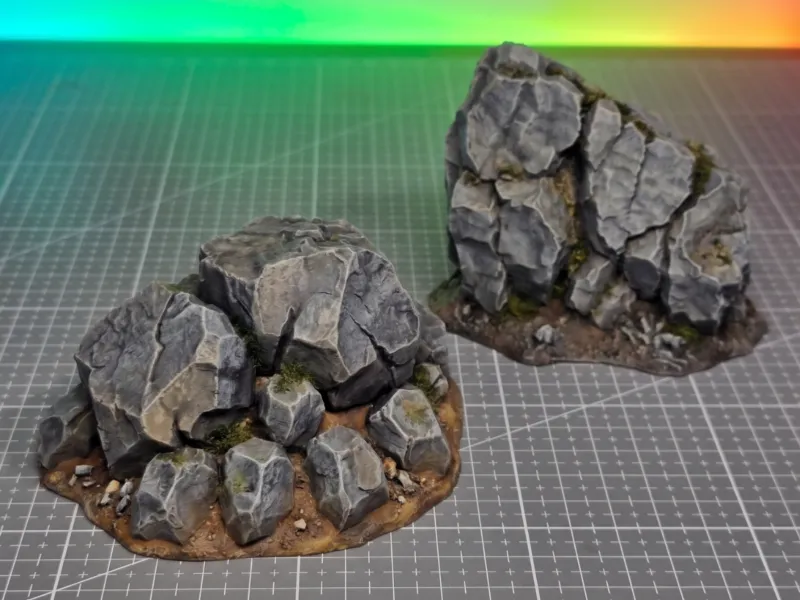 Rocks - Grimdark Wargame Terrain
