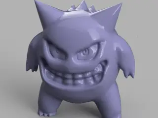 Gengar Creepy Smile Figure