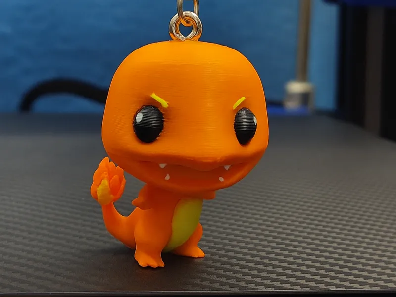 llAVERO charmander funko by techart3d