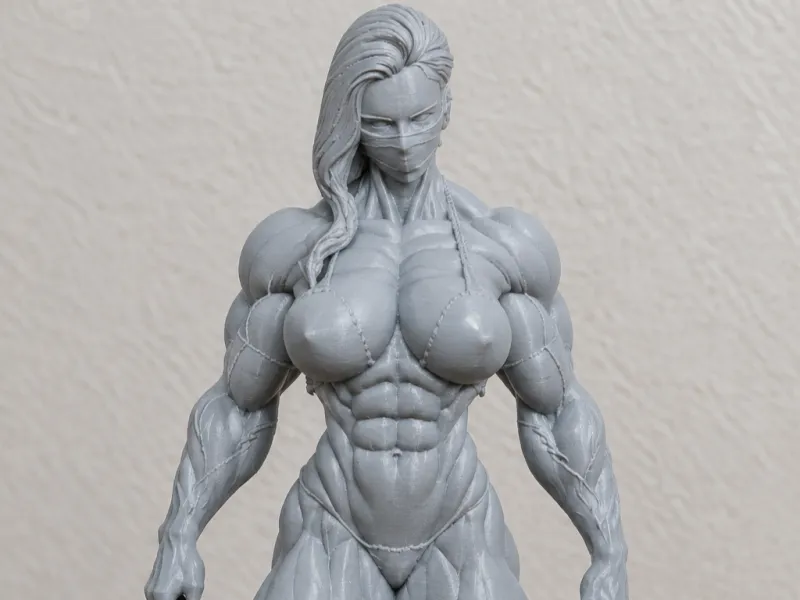 Muscular Female Titan