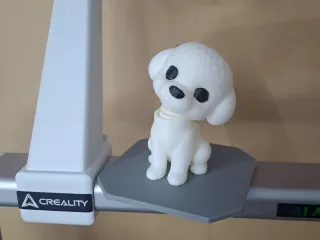 Bichon Frise dog babble head toy