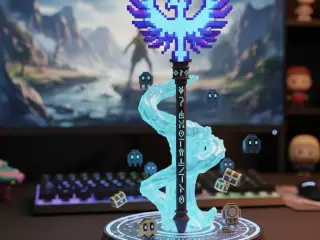 The Archmage's Scepter: 8-Bit Phoenix Awakening