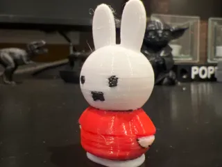 Miffy mini figure cute petg