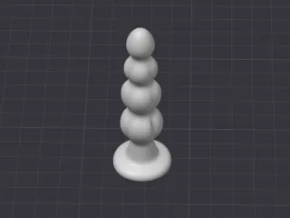 Small H89mm Anal toy