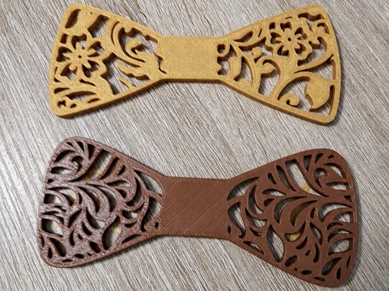Floral Bow Tie