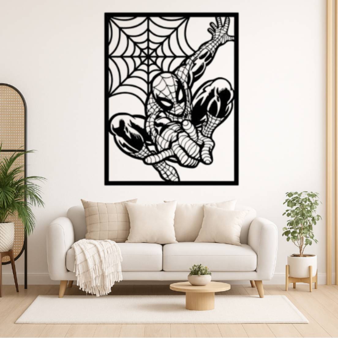3D Printer Files | 3MF File | WallArt Spiderman 003 | Creality Cloud
