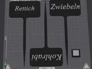 Plat Label / Pflanzstecker