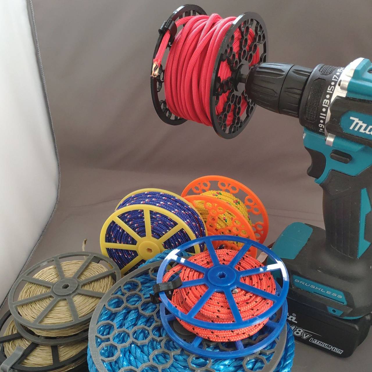 3D Printer Files | 3MF File | Modular spool for ropes or cables ...