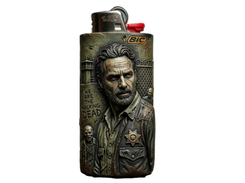 Чехол для зажигалки BIC J6 в стиле Ричарда "Рика" Граймса