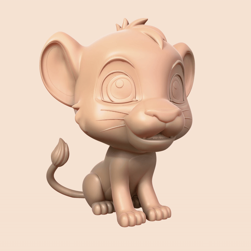 Young Simba Fan Art