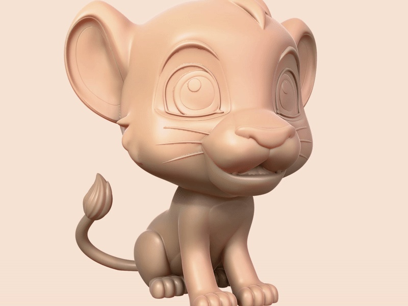 Young Simba Fan Art