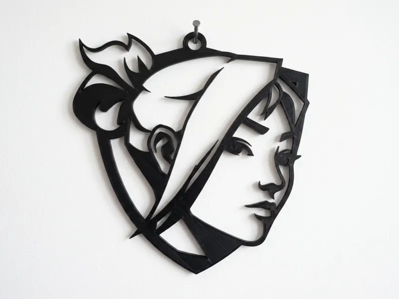 Jett Portrait Valorant Wall Art - Gamer Decor