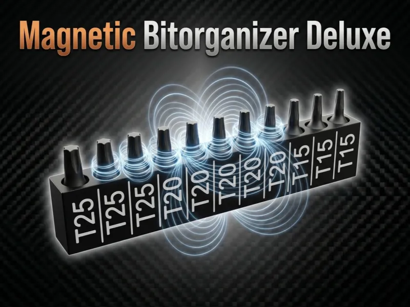 Organiseur d'embouts magnétique Deluxe