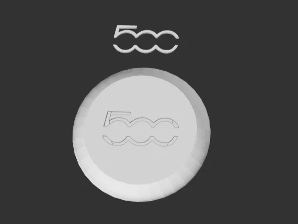 Fiat 500 Wheel cap