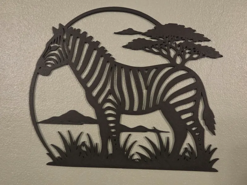 Décoration murale - Zèbre
