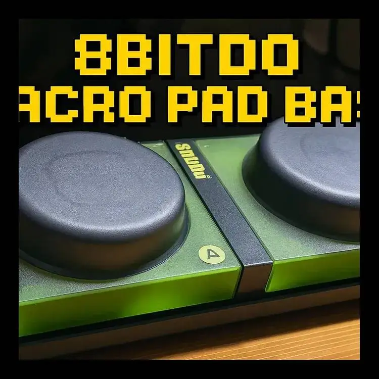 8BitDo Dual Super Buttons – Angled Base