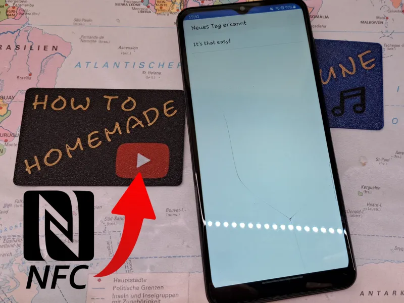 Customizable NFC Business Card | NTAG216 | Visitenkarte