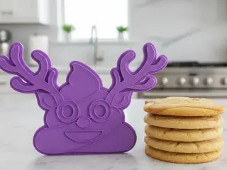 emoji 19 cookie cutter