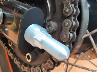 Royal Enfield chain adjust bolt cover