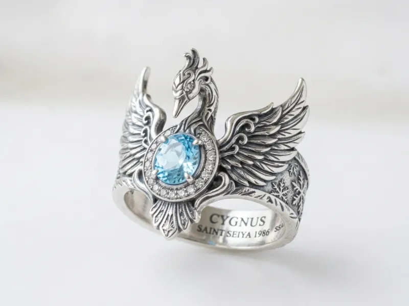 ANILLO CISNE , SAINT SEIYA , LOS CABALLEROS DEL ZODIACO