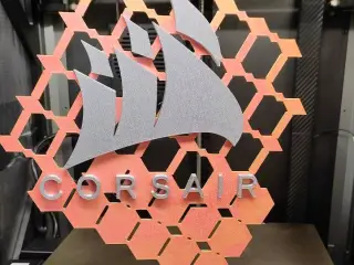 Corsair Logo desk decor
