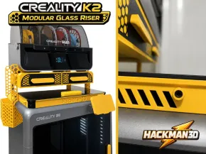 Creality K2 Modular Glass Riser