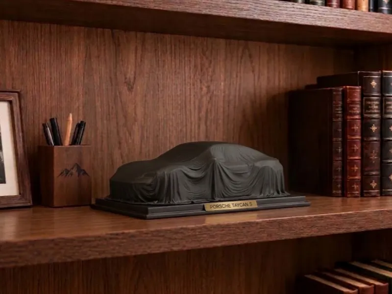Искусство Porsche Taycan