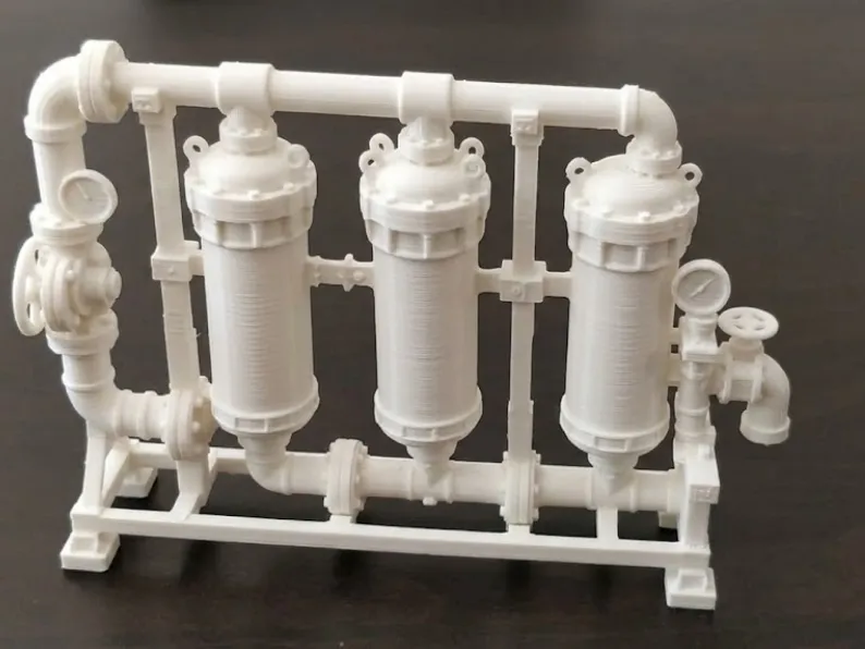 Sistema de Filtração de Água Industrial