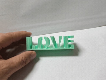 Mother's Day Morphing Letter Display Ornament