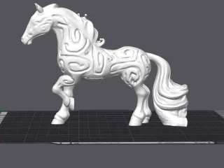 Stylish horse
